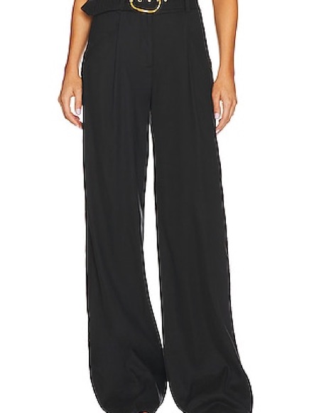 Veronica Beard Rimini High-Waist Wide-Leg Trousers